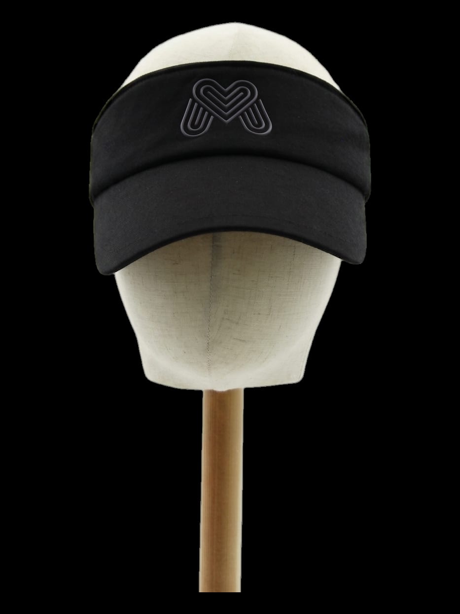 블랙 로고 썬바이저