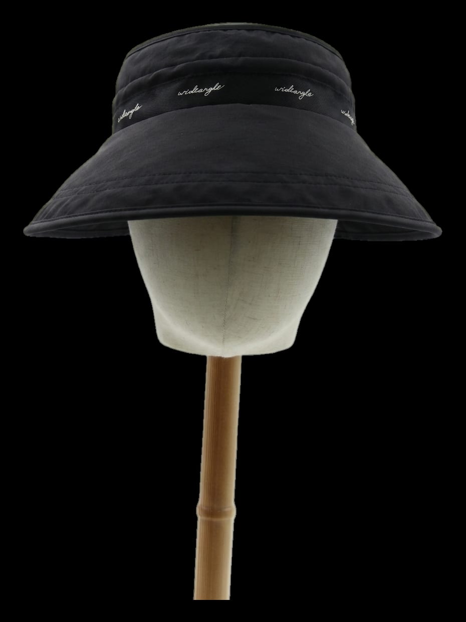 블랙 리본 로고 바이저