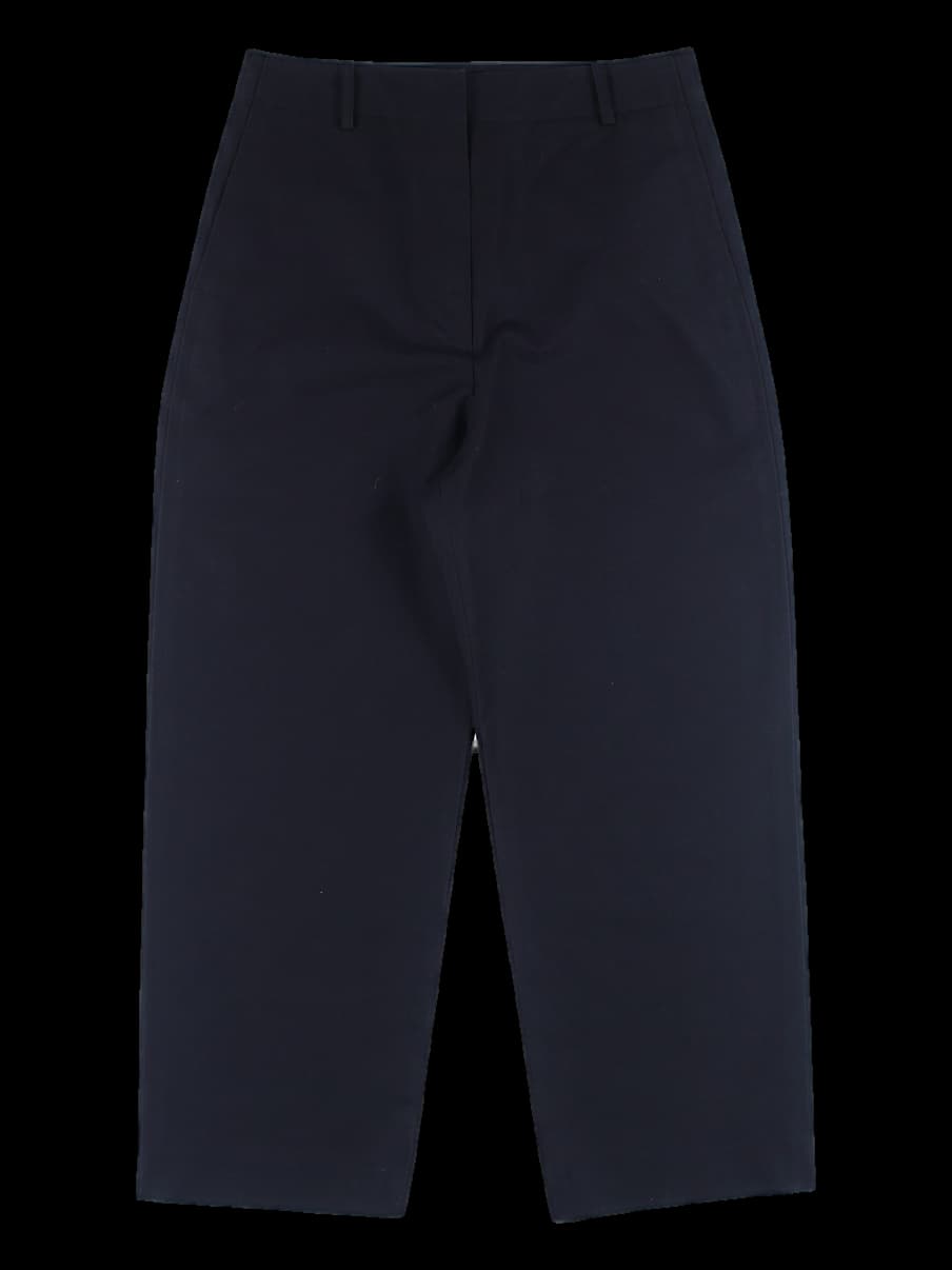 베이직 배기 면 팬츠