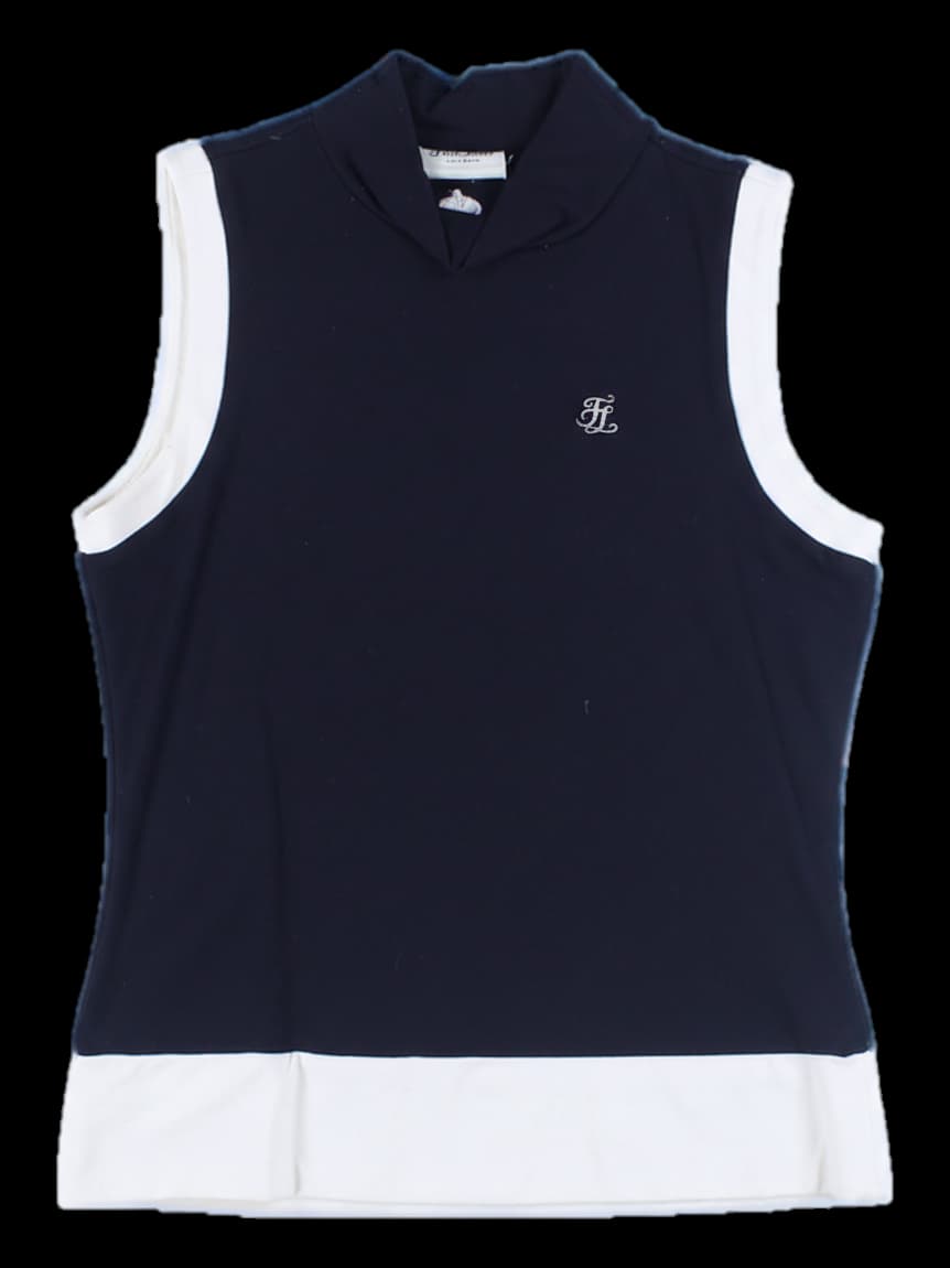 여성 반목 민소매 티