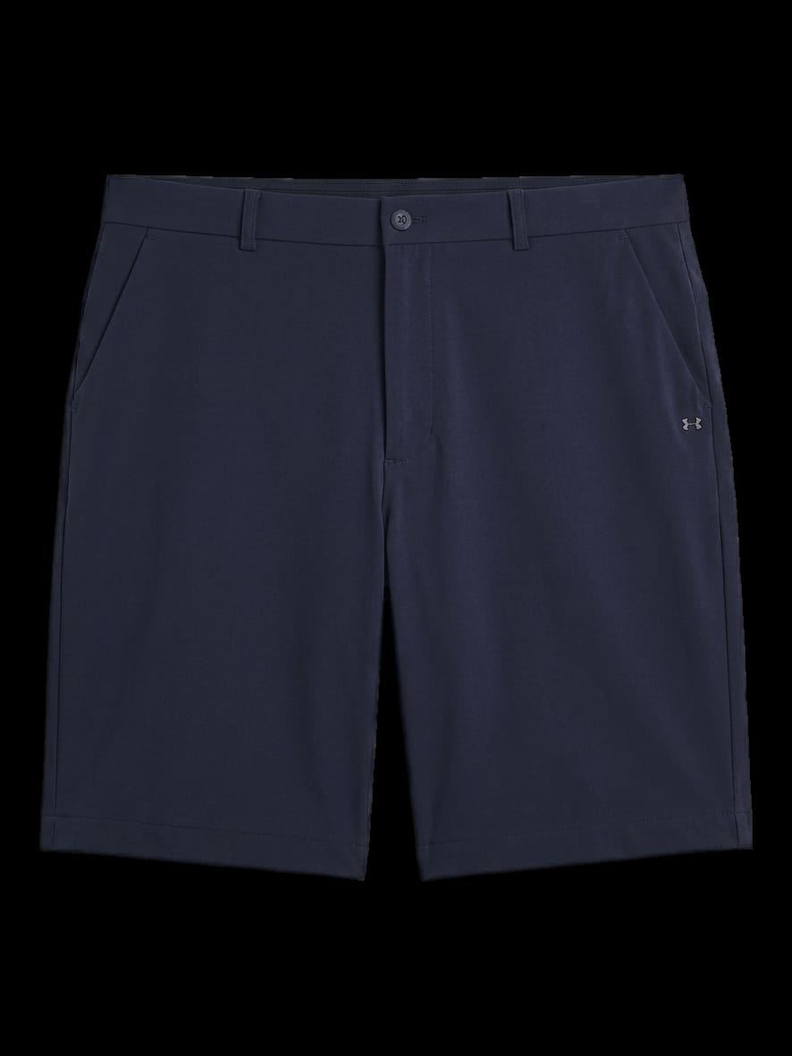 네이비 솔리드 카고 반바지