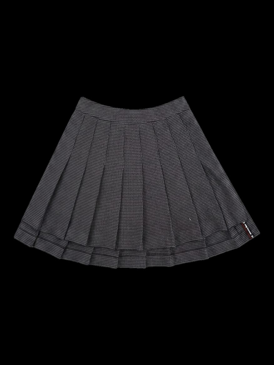 그레이 하운드투스 체크 플리츠 스커트