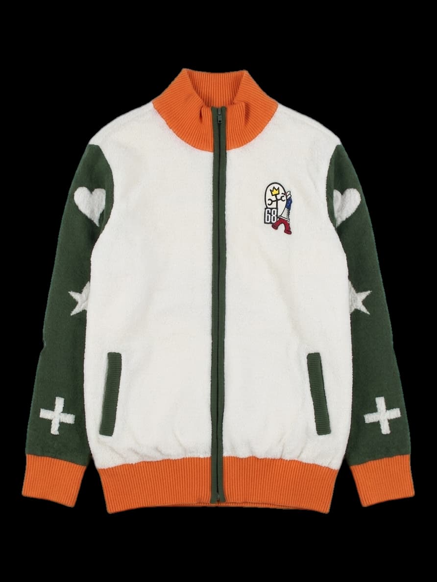 까스텔바작 하이넥 집업 플리스 자켓