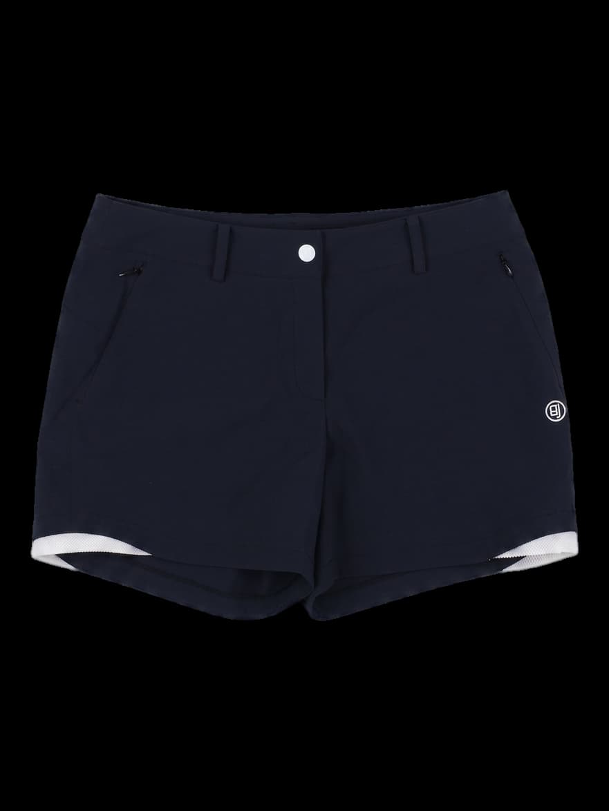 벤제프 여성 네이비 배색 숏팬츠