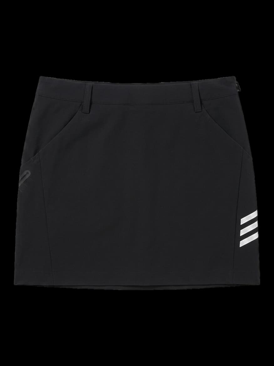 아디다스 삼선 블랙 골프 치마 스커트
