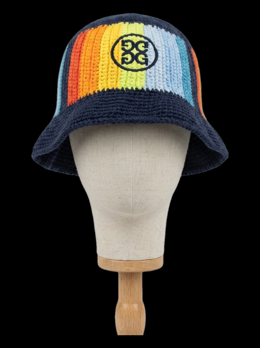 G/FORE 레인보우 니트 버킷햇