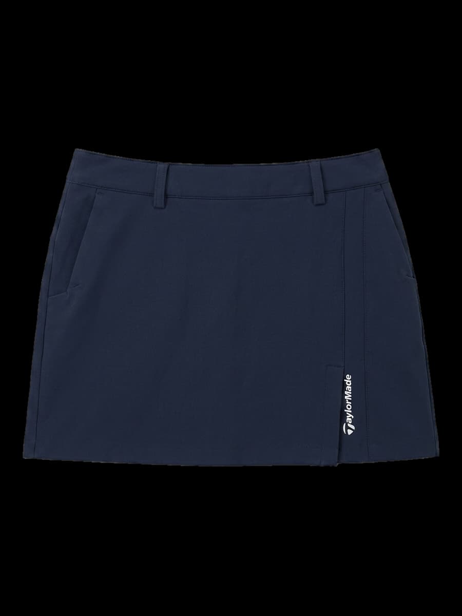 테일러메이드 블랙 여성 골프 스커트