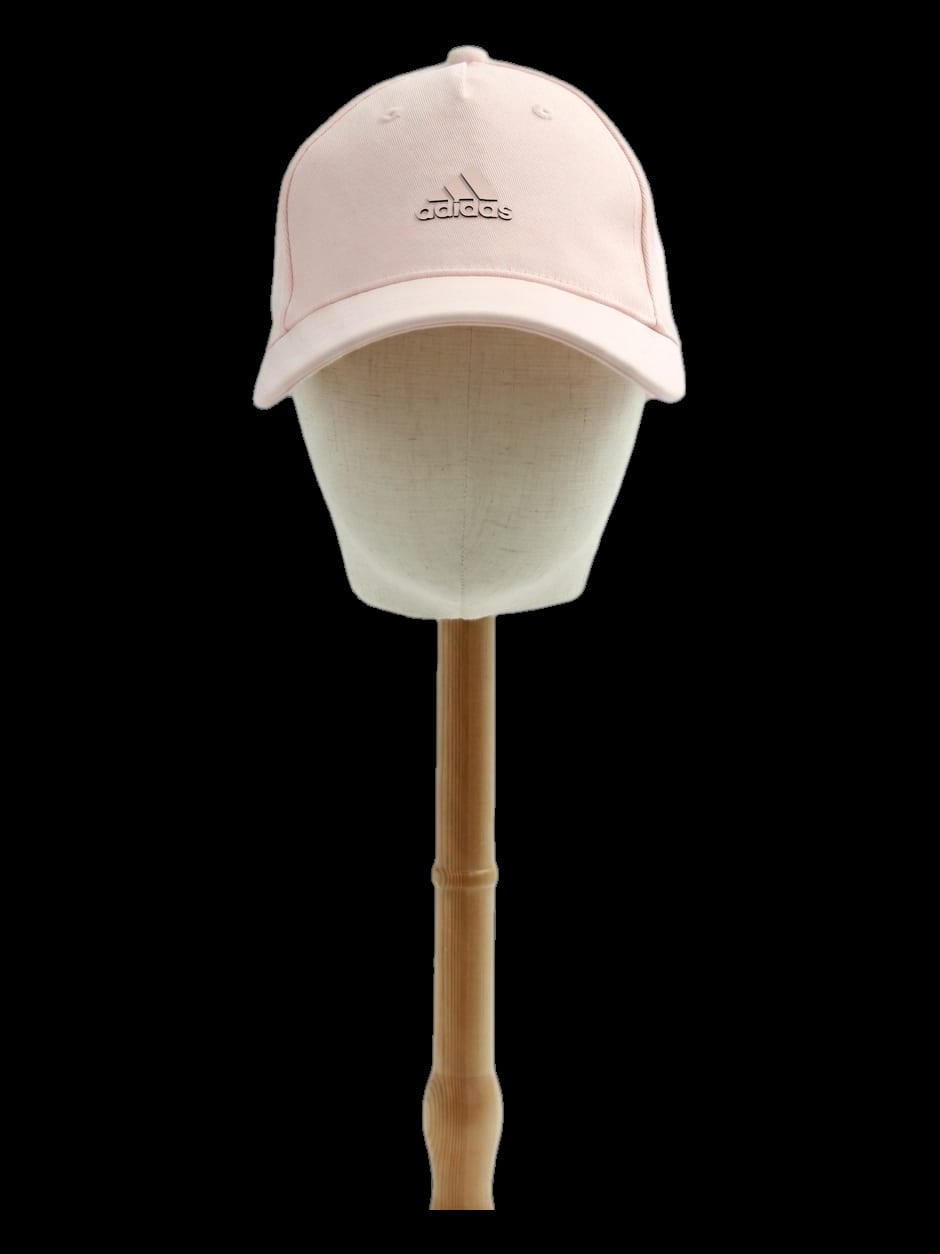 핑크 솔리드 코튼 볼캡