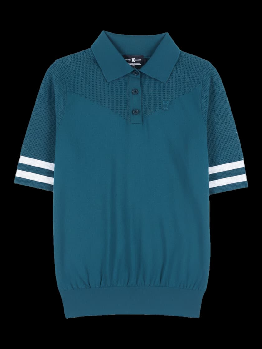 여성 반팔 카라티