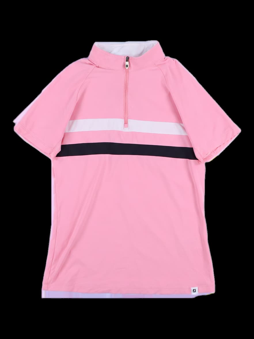 여성 반팔 카라티