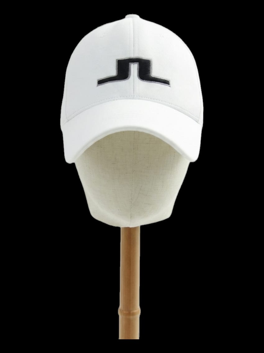 화이트 로고 자수 볼캡