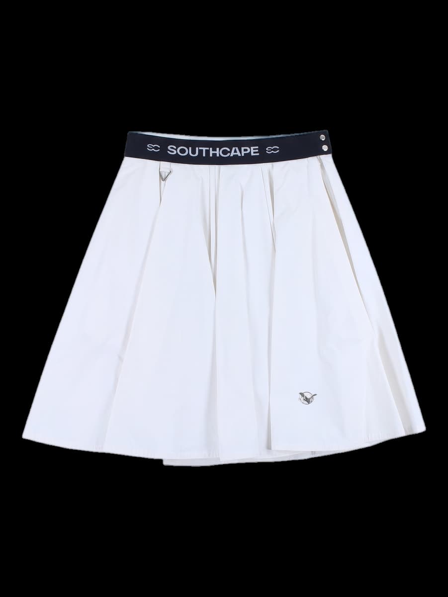 밴딩 핀턱 스커트