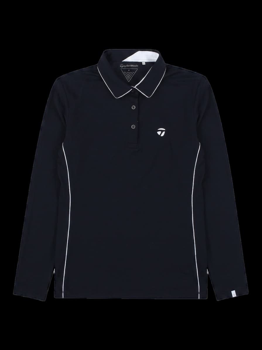 테일러메이드 블랙 롱슬리브 카라티