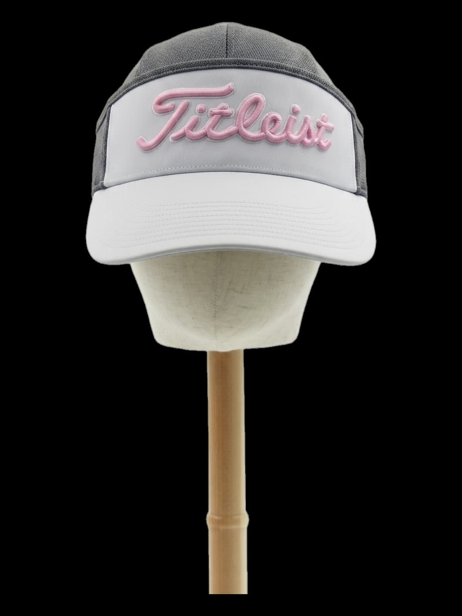 타이틀리스트 핑크 로고 썬바이저