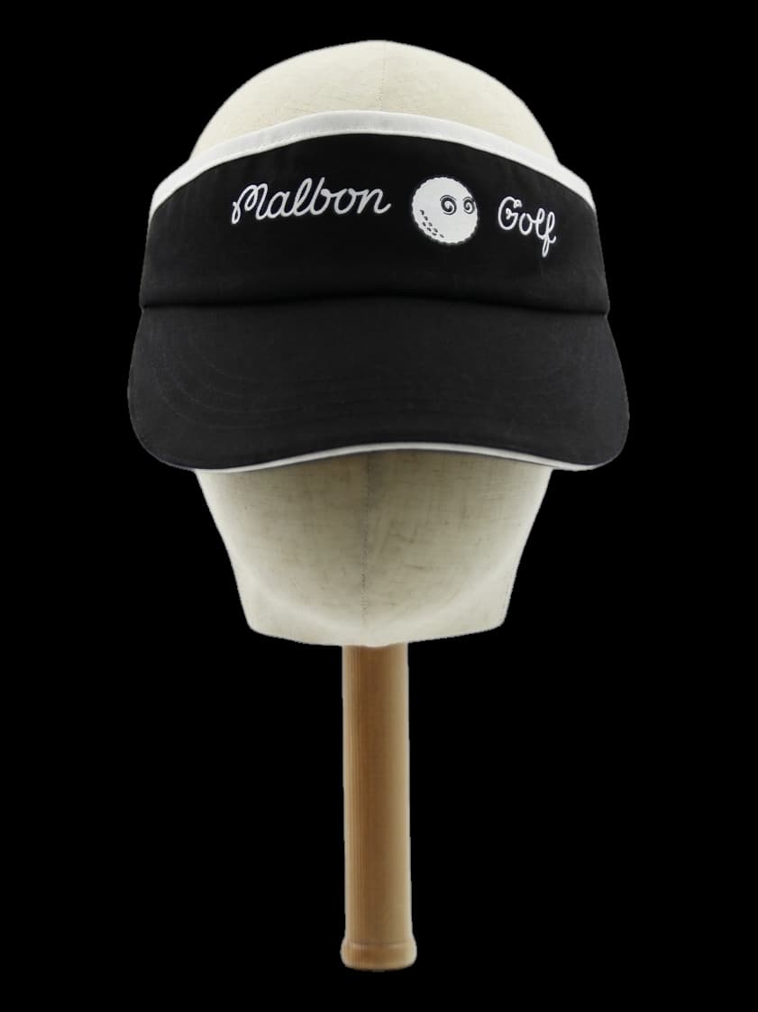 말본 골프 블랙 썬 바이저