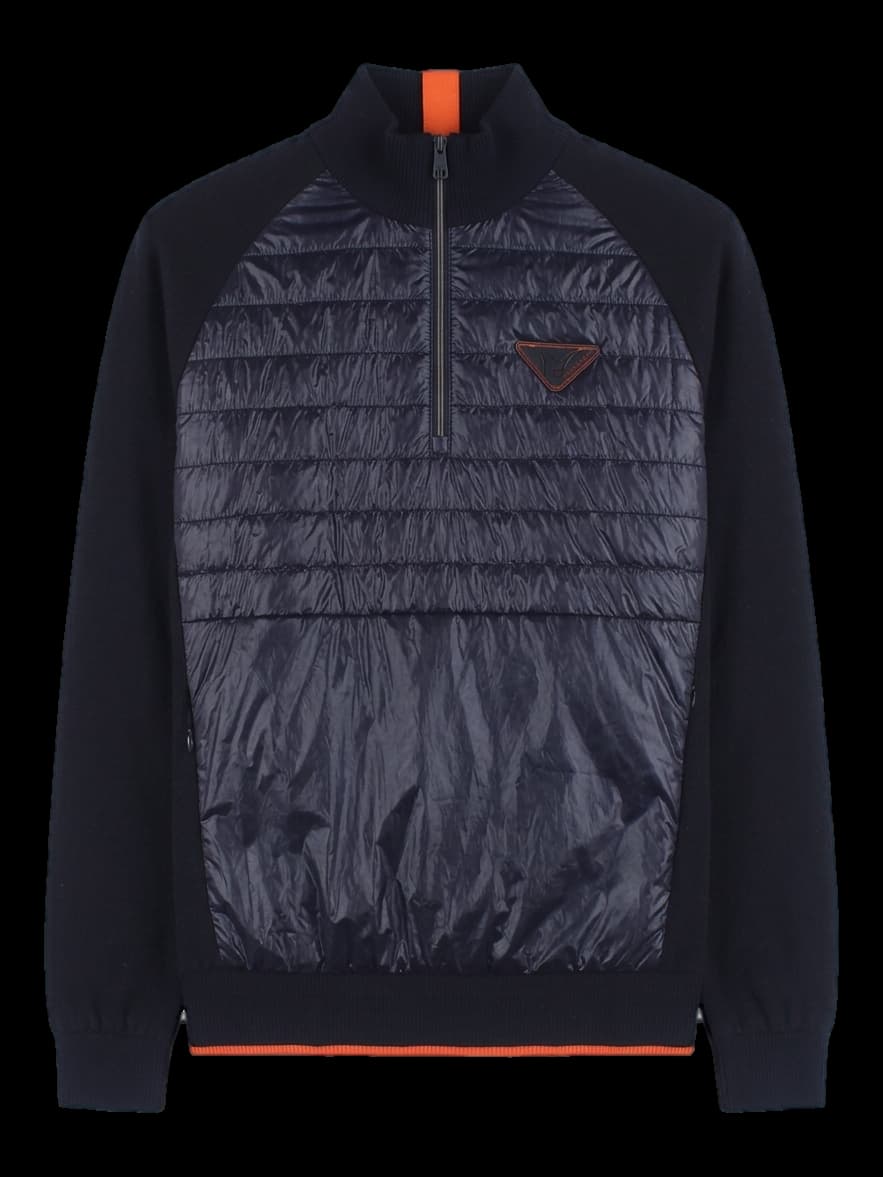 남성 니트 집업