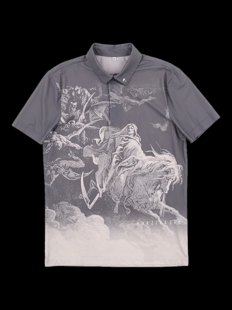 남성 반팔카라티