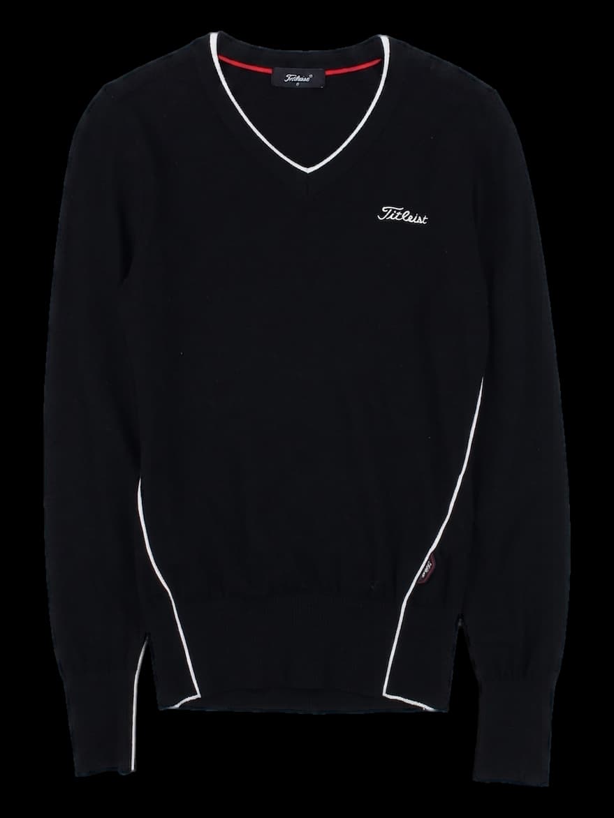 타이틀리스트 브이넥 니트 풀오버