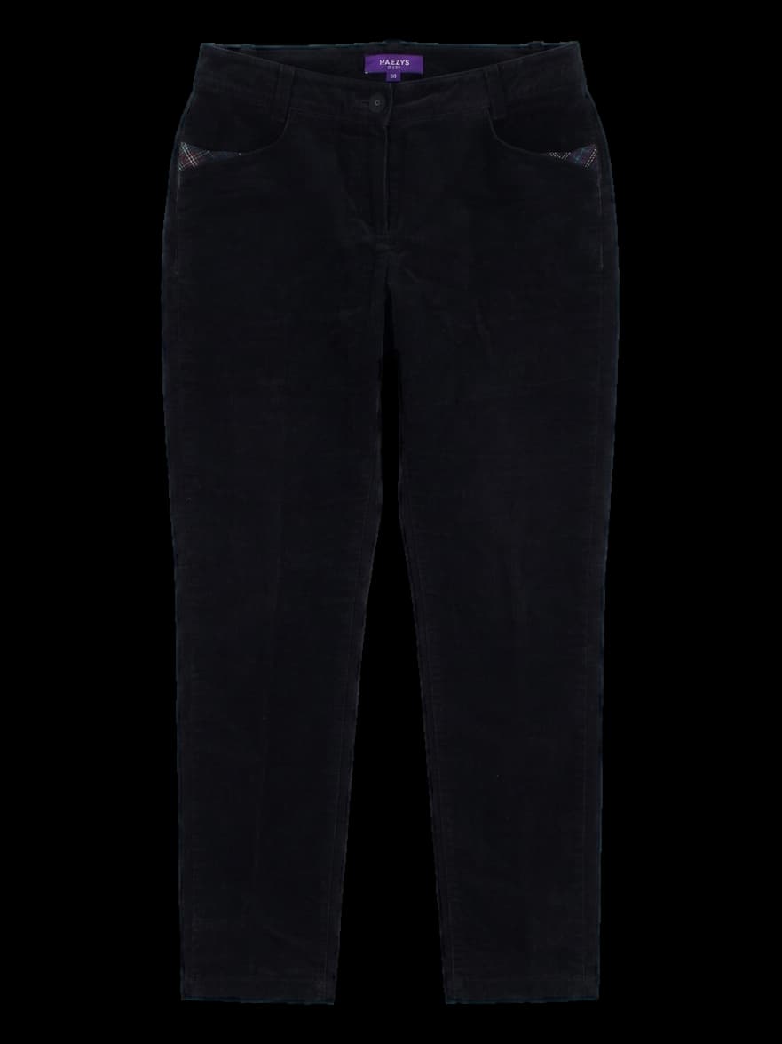 헤지스 골프 블랙 코듀로이 긴바지