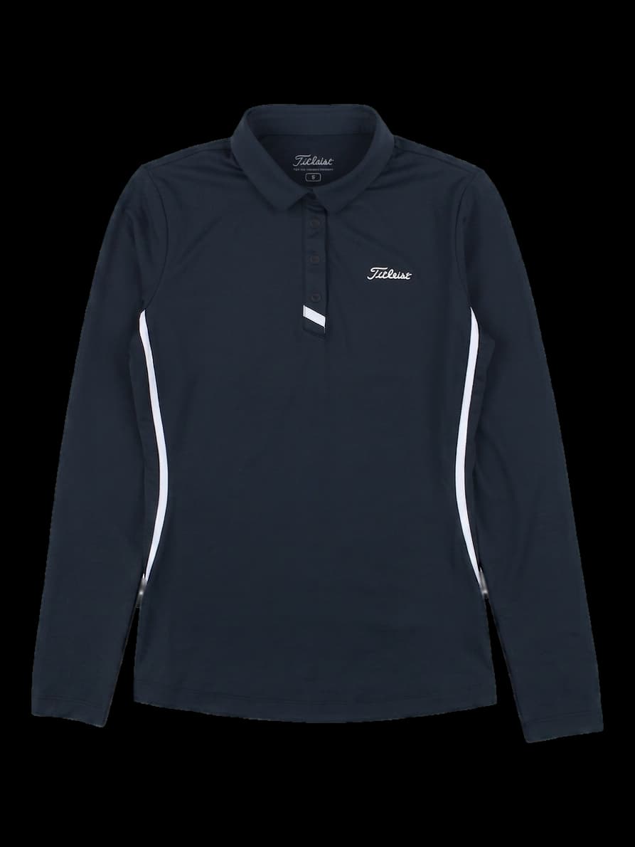 타이틀리스트 여성 긴팔 카라티 (네이비)