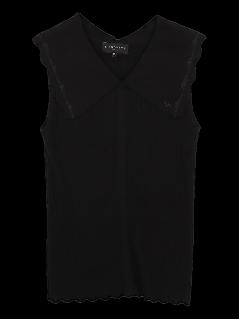 여성 반팔 카라티