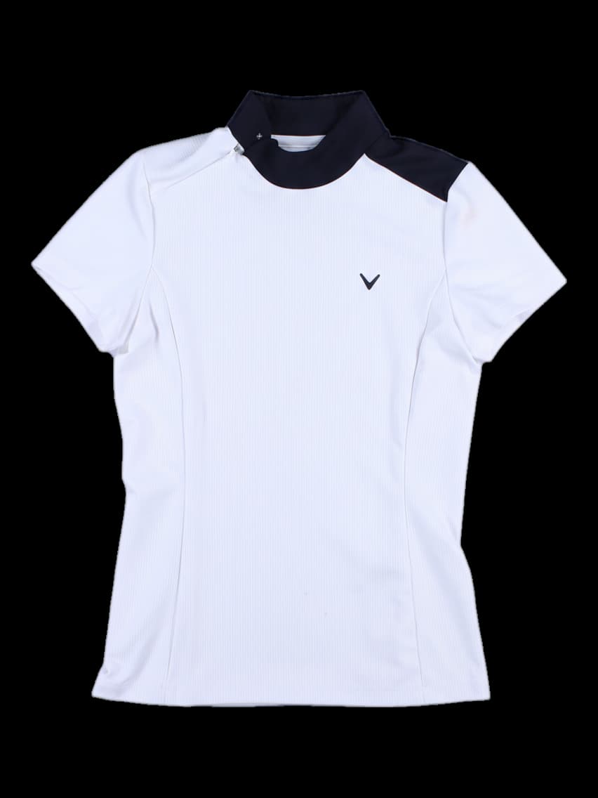 여성 반팔 카라티