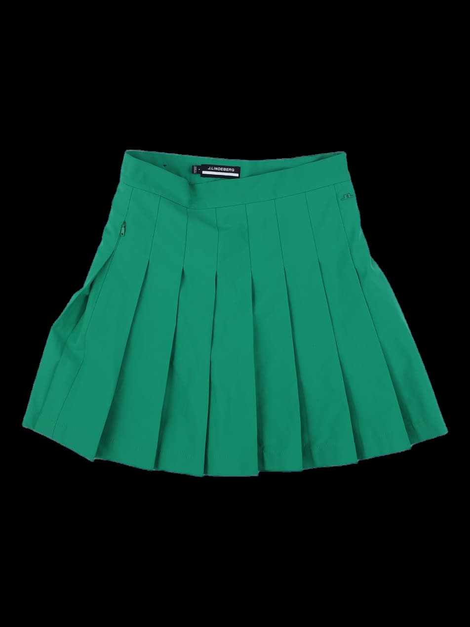 제이린드버그 그린 플리츠 스커트