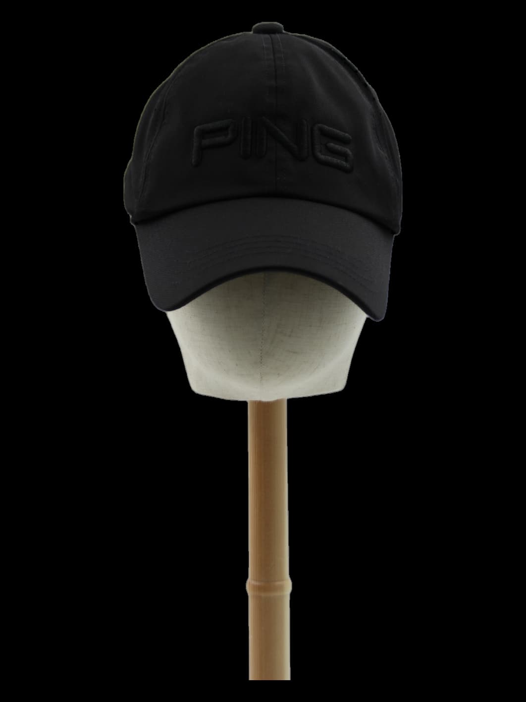 PING 블랙 볼캡