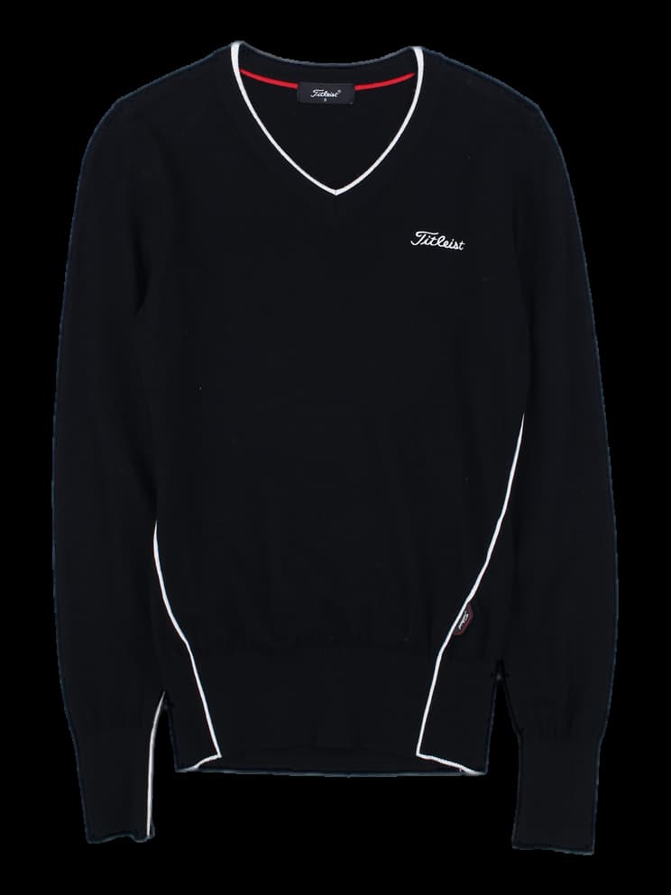 타이틀리스트 브이넥 니트 풀오버