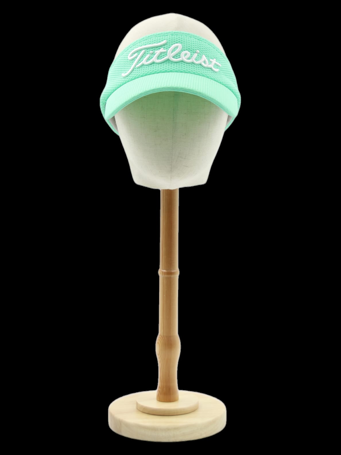 민트 로고 자수 메쉬 썬바이저