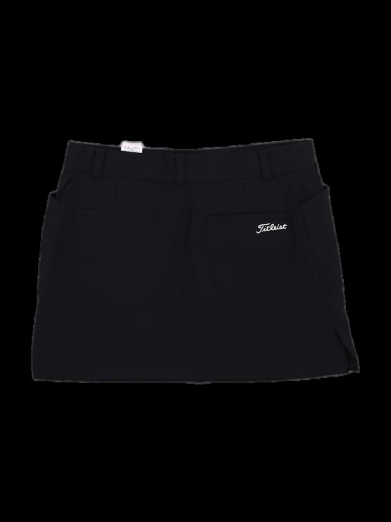 블랙 베이직 큐롯 스커트