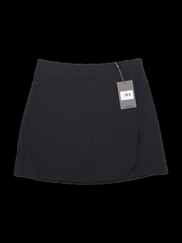 블랙 베이직 미니 스커트