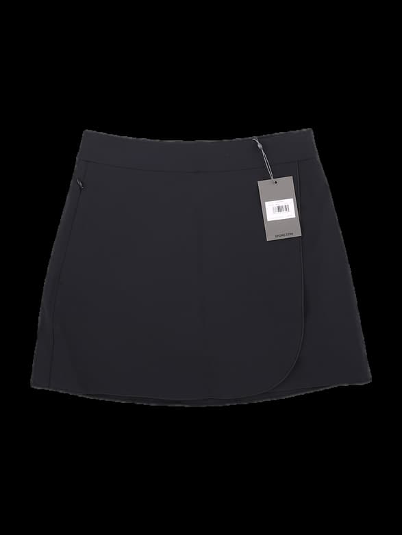 블랙 베이직 미니 스커트