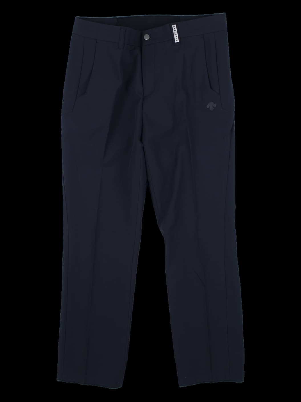 데상트 블랙 슬림핏 골프 바지