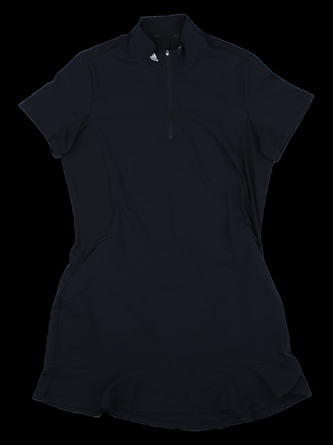 아디다스 여성 반팔 하프지퍼 원피스