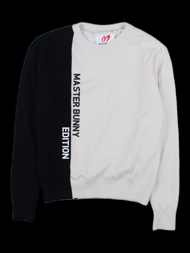 마스터바니에디션 컬러블록 니트