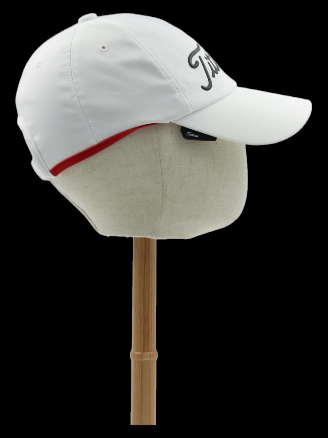 화이트 로고 자수 볼캡