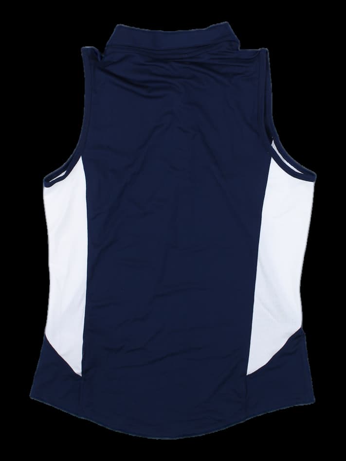 아디다스 네이비 민소매 카라티