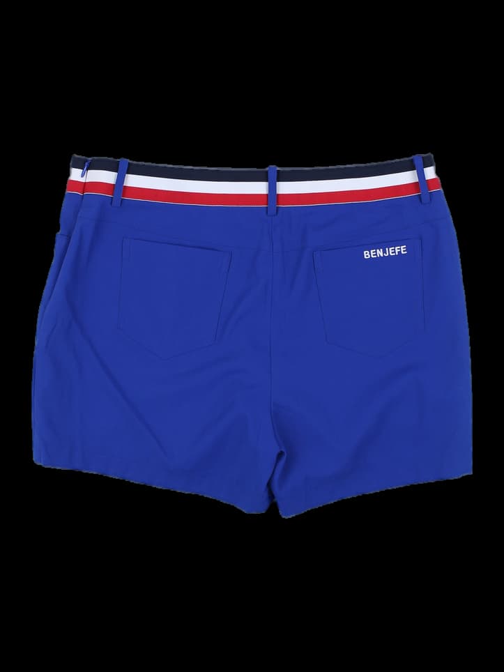 벤제프 여성 삼색 테이프 포인트 반바지