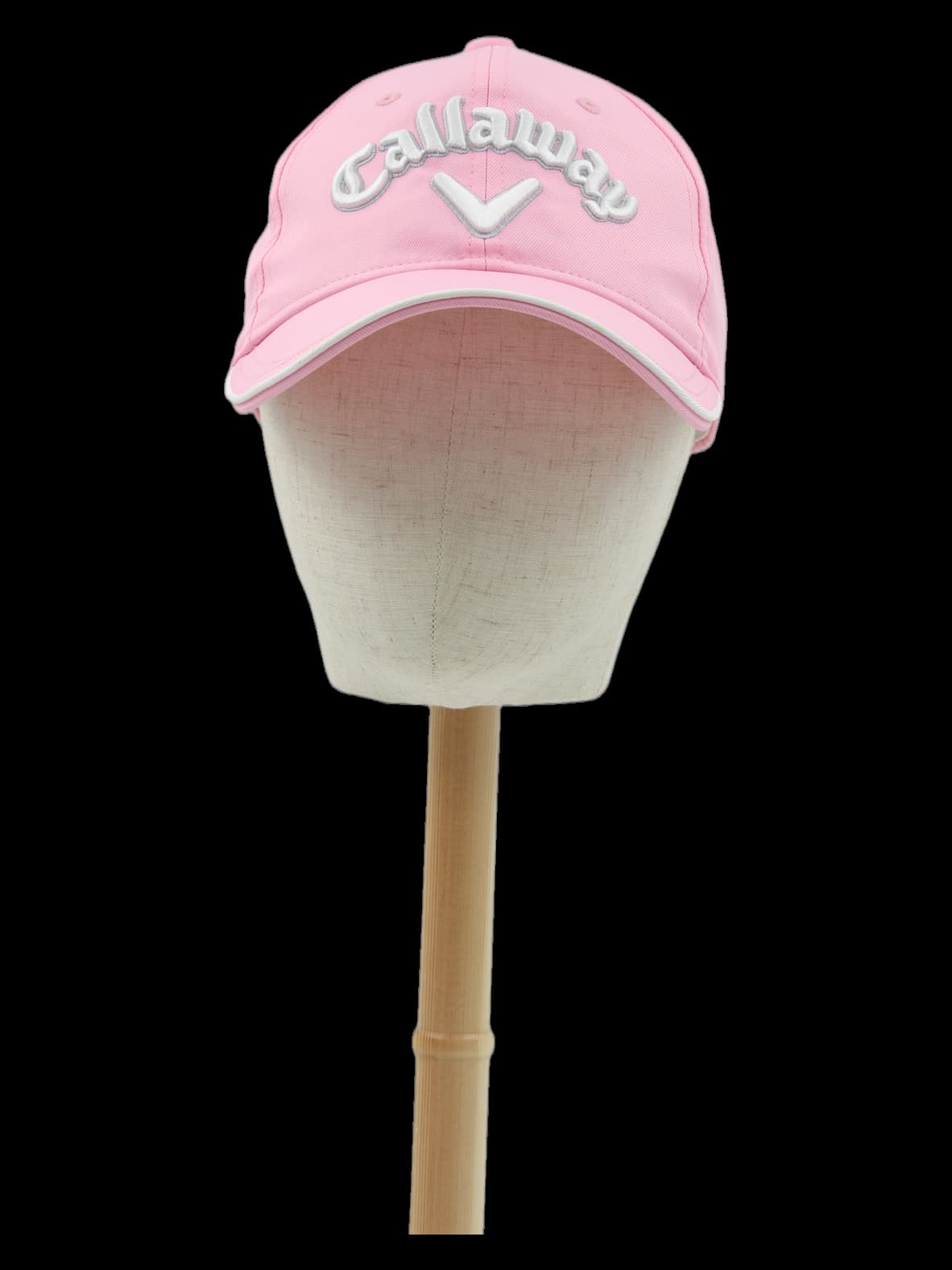 캘러웨이 핑크 로고 캡