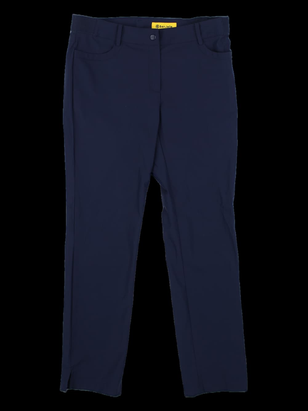 네이비 슬림핏 긴바지