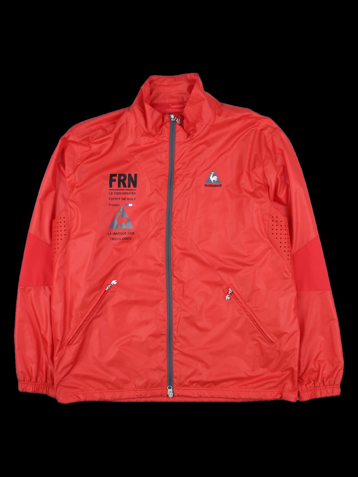 르꼬끄 스포르티프 레드 바람막이 자켓