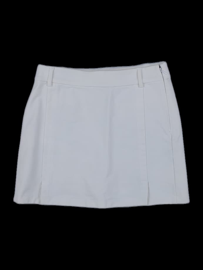 여성 화이트 골프 스커트