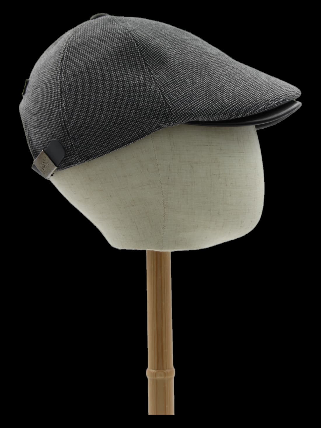 그레이 헤링본 헌팅캡