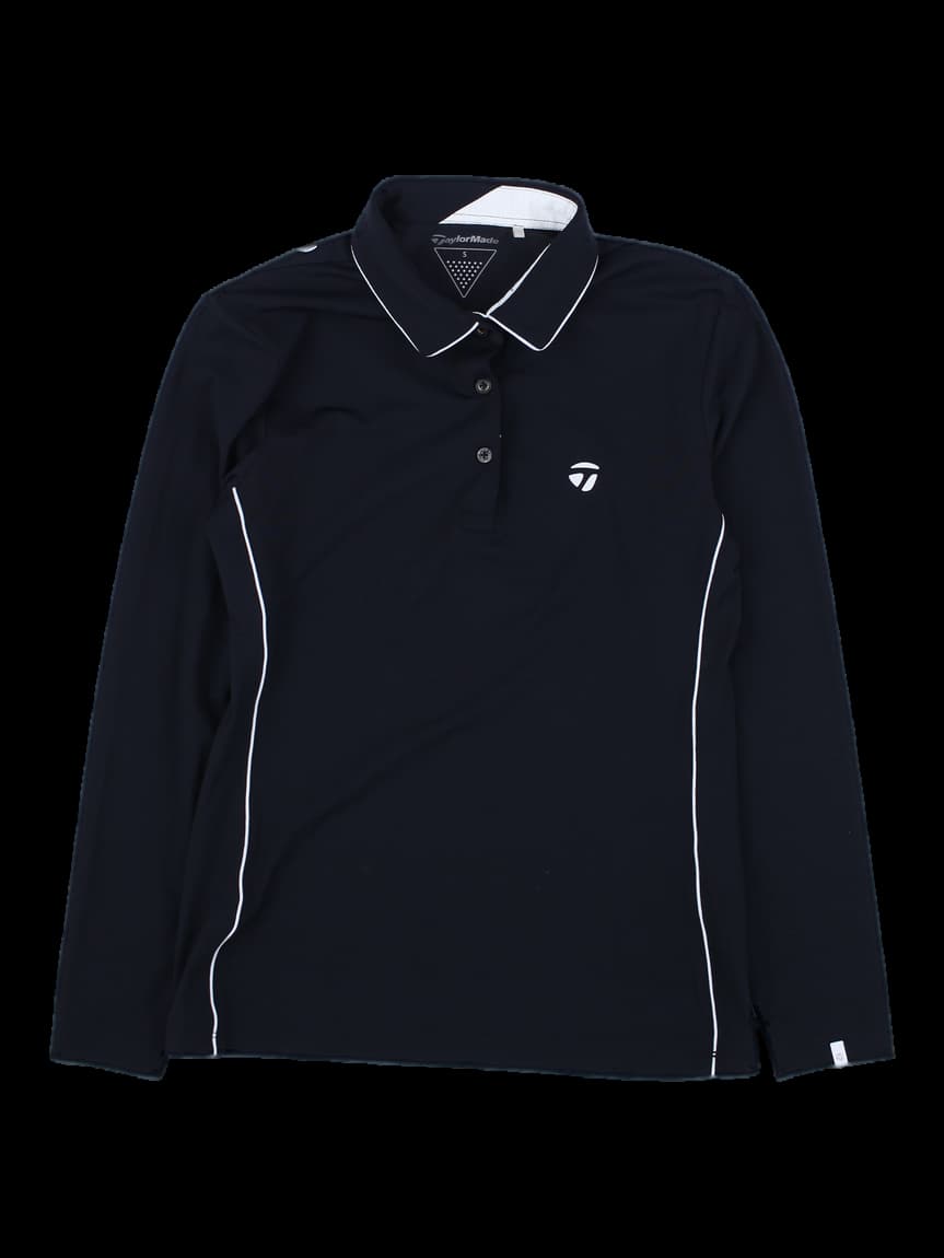 테일러메이드 블랙 롱슬리브 카라티