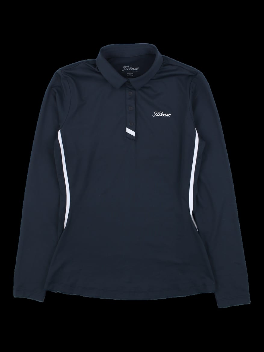 타이틀리스트 여성 긴팔 카라티 (네이비)