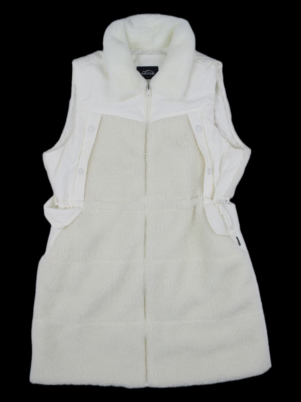 여성 퍼 칼라 하이브리드 베스트