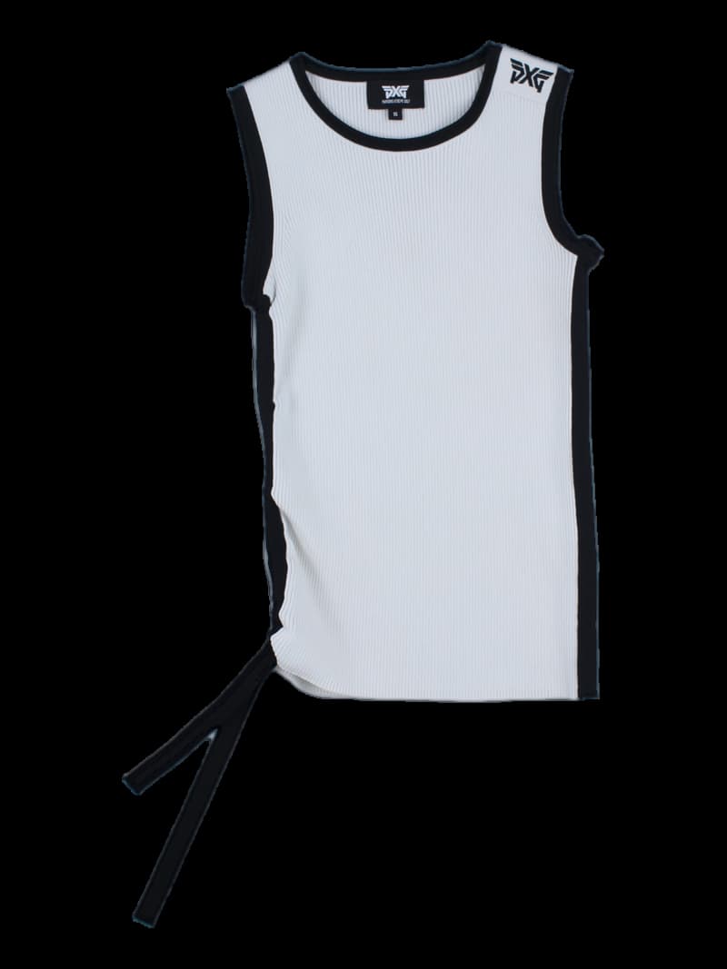 여성 PXG 골프웨어 민소매 니트 베스트