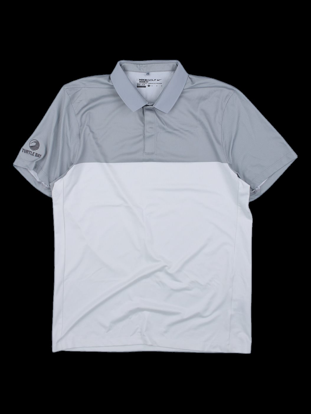 나이키골프 터틀베이 컬러블록 반팔 카라티