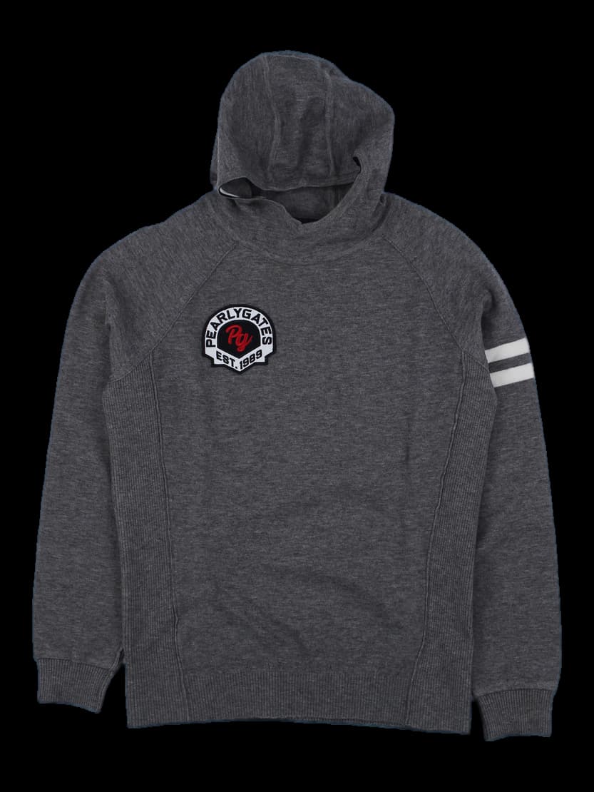 파리게이츠 그레이 와펜 후드 티셔츠